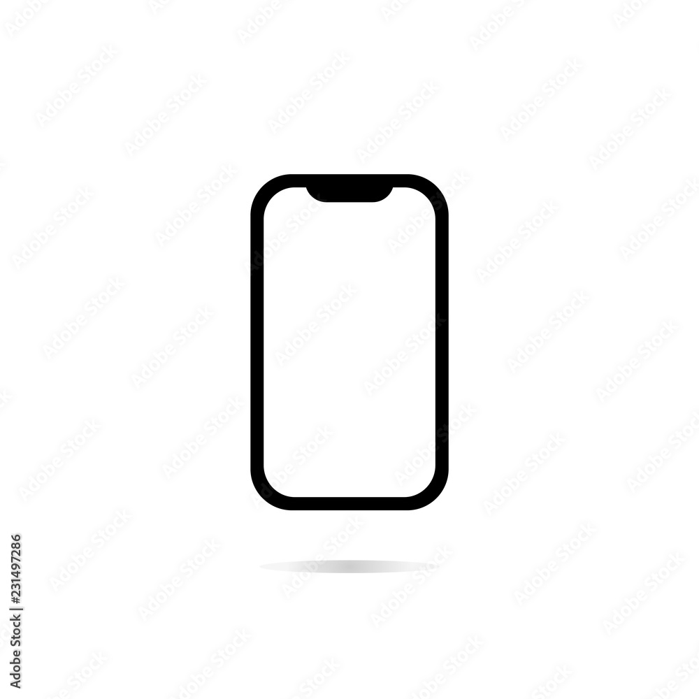 smartphone icon,vector illustration isolated on white background smartphone icon,vector illustration isolated on white background