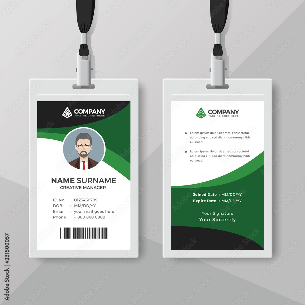Id Card For Clubs