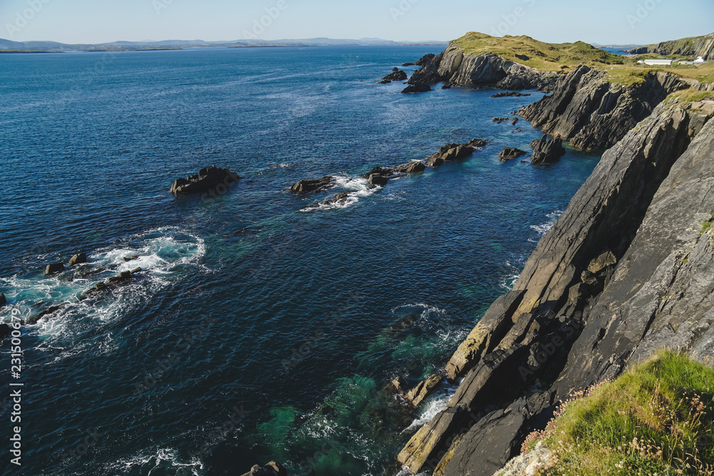 The stone islands in Ireland