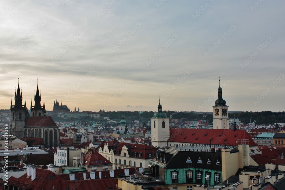 Panorama von Prag