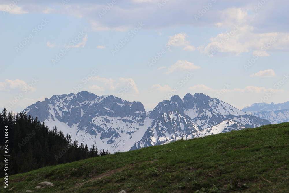 Der Schinder (1.808 Meter) im Mangfallgebirge