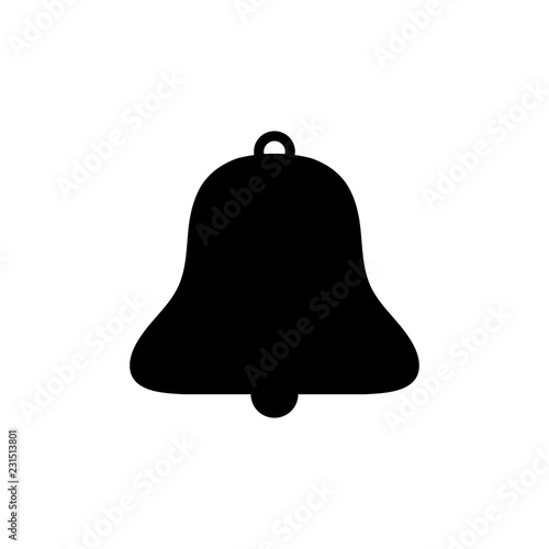 Christmas bell. Bell vector icon