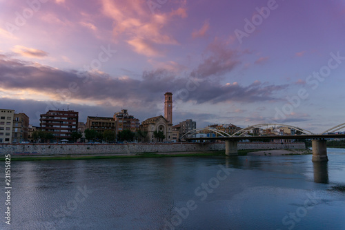 Tortosa on the river photo