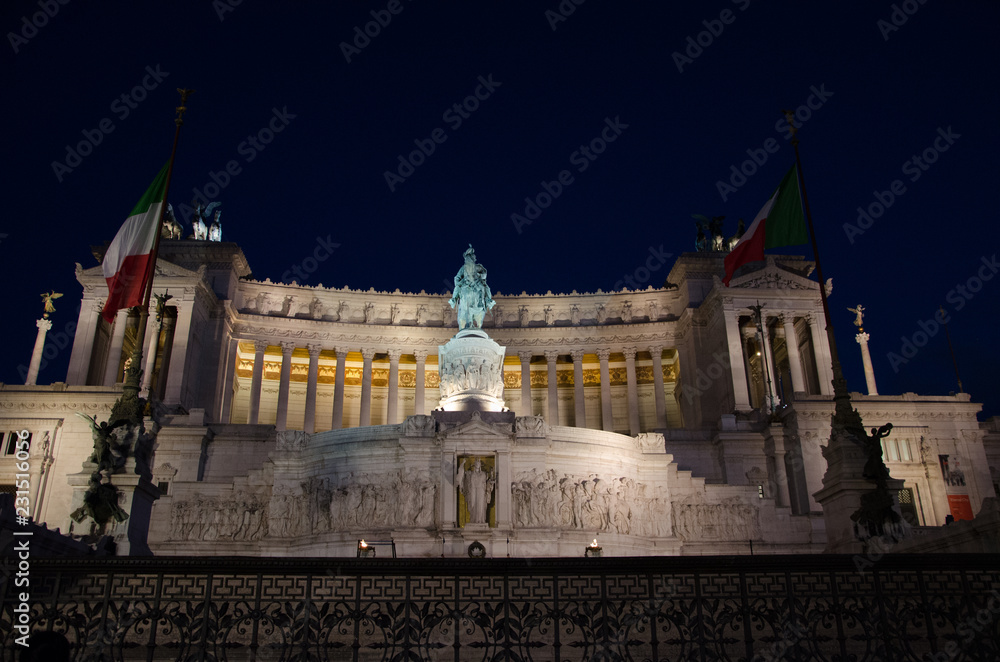 Fototapeta premium City sights of the great city of Italy Rome.