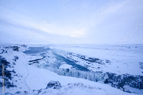 アイスランド　グトルフォス © borneolover