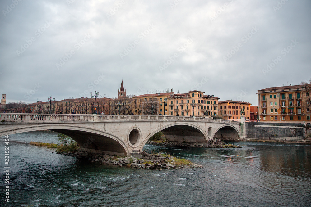 Bridge of victory in Verona