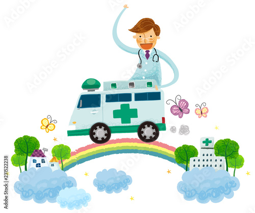 Ambulance service from hospital to home