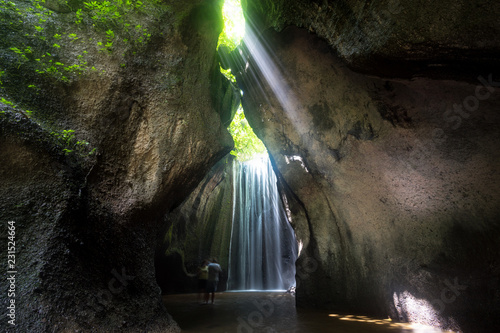 Tukad Cepung Waterfall photo