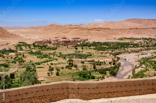 it Ben Haddou or Ait Benhaddou is a fortified city along the former caravan route between the Sahara and Marrakech city in Morocco © TOP67