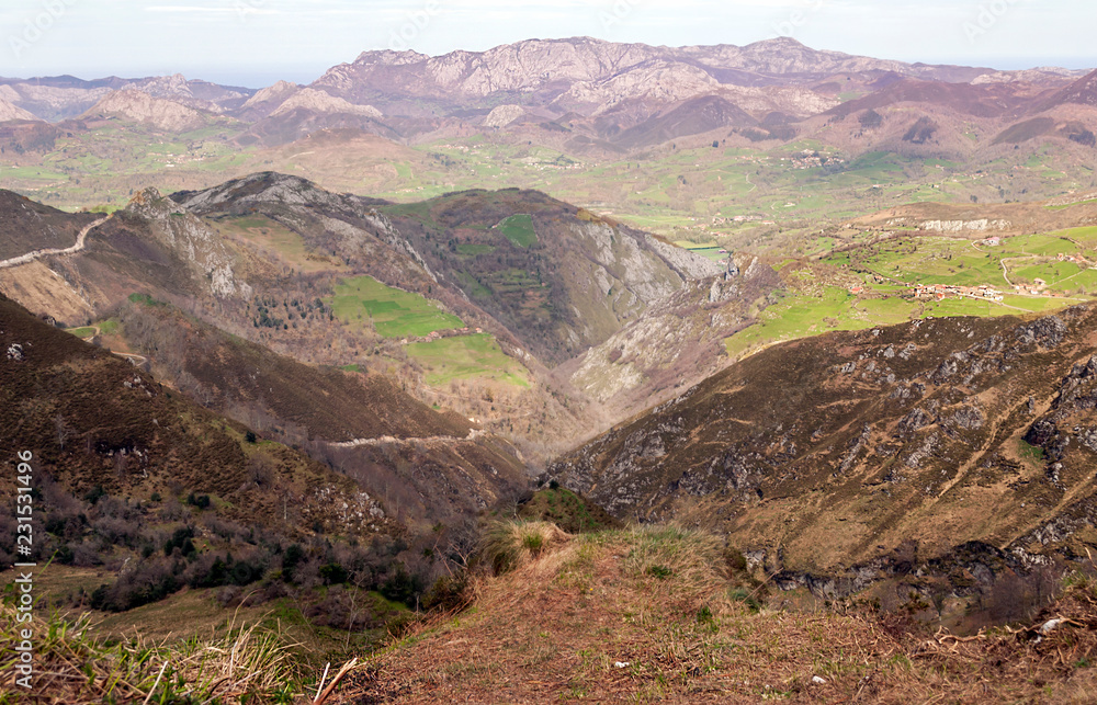 Fototapeta premium Mountains of Asturias in Spain