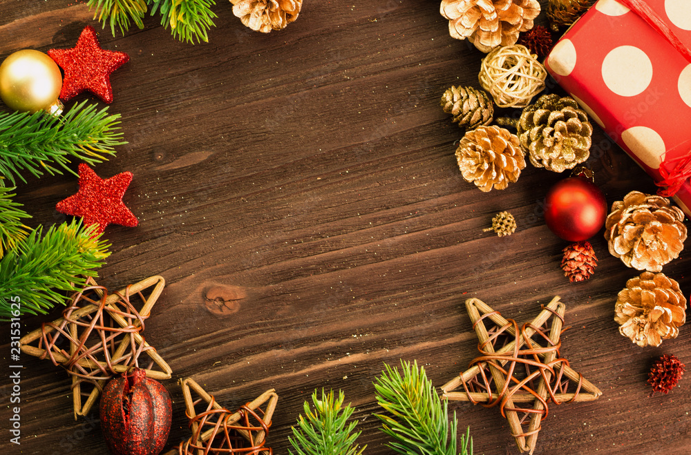 Christmas and New Year's Day festive decoration Christmas and New Year's Day festive decoration