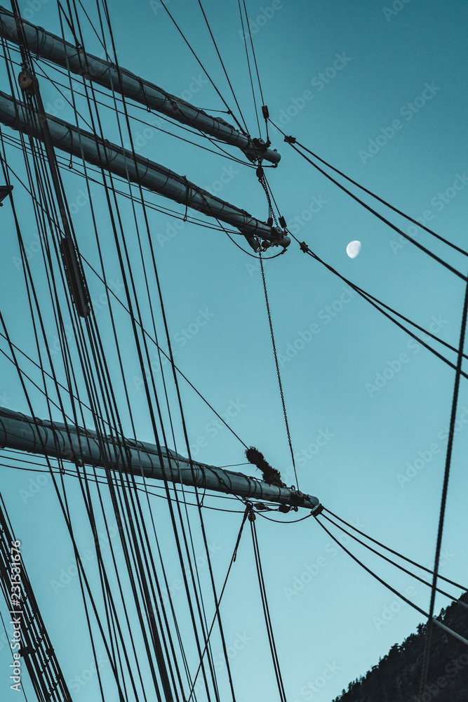 Fototapeta premium Sailing ship Rig