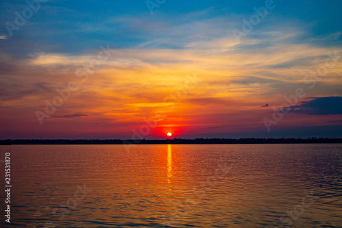 sunset sea © Alexandra
