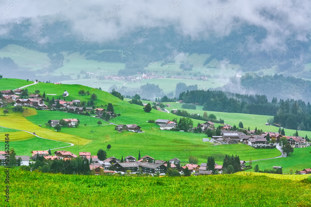 View of Obermaiselstein