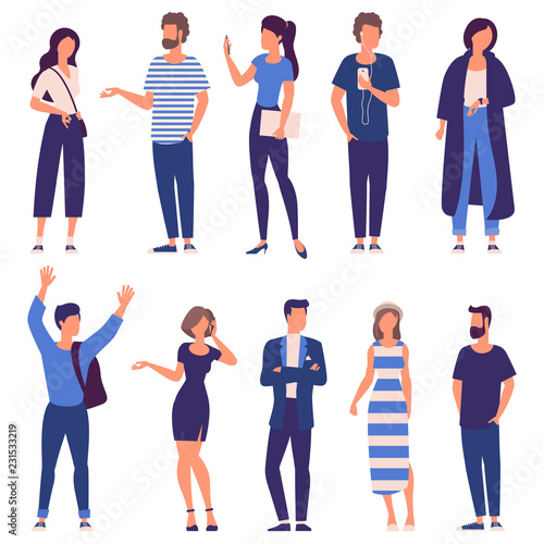  vector people set