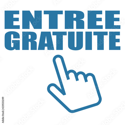Logo entrée gratuite.