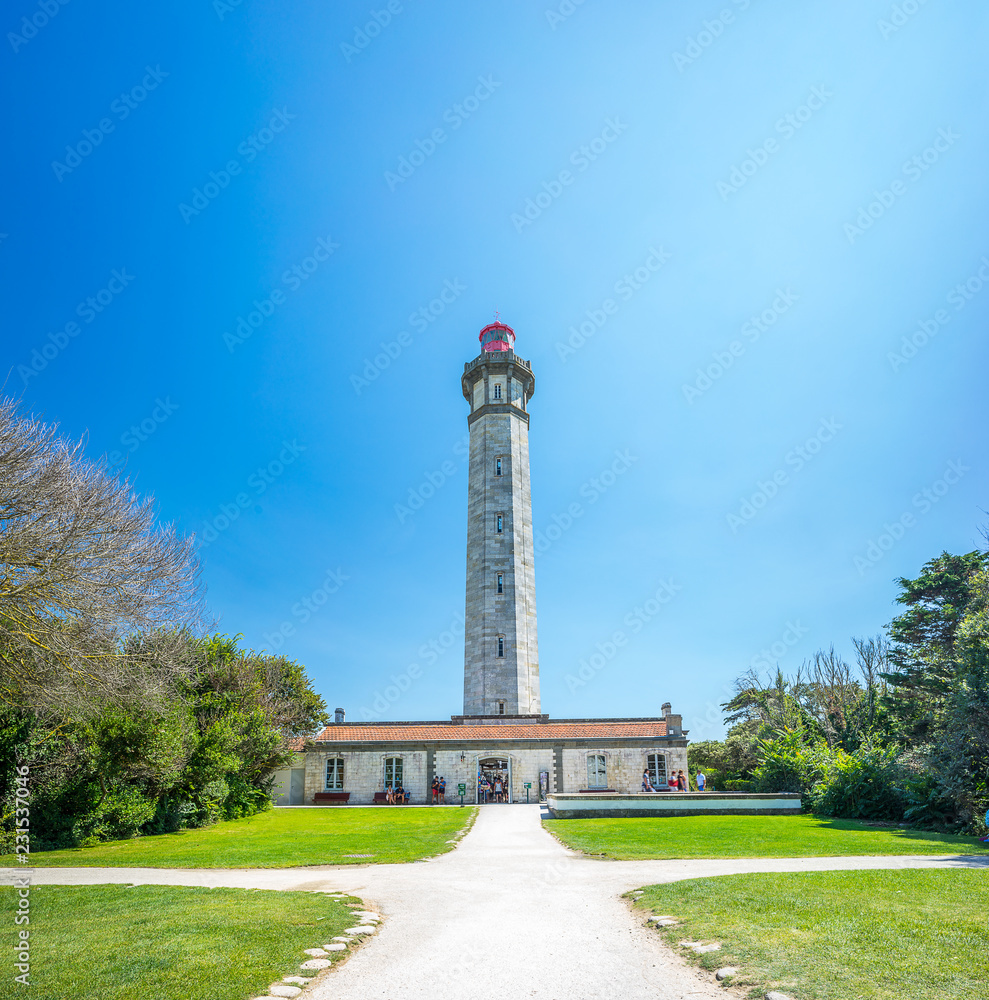 Obraz premium phare des Baleines couleurs