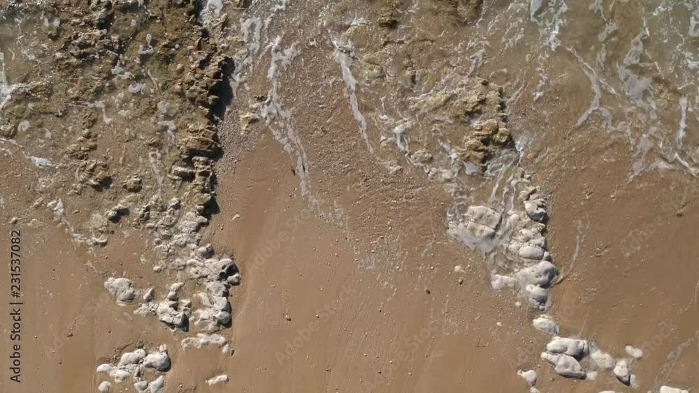 Plage vue de drone Plage vue de drone