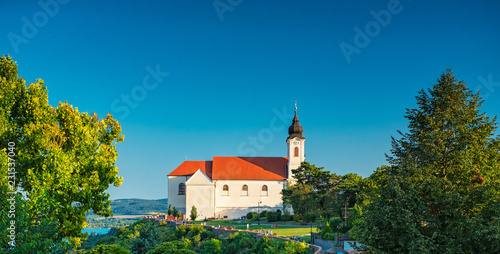 View on Tihany Abbey, Hungary