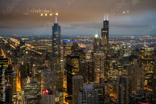  Chicago Downtown in Twilight 18 © Ning