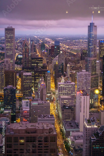 Chicago Downtown in Twilight 10