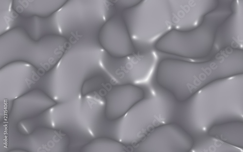 Wallpaper Mural Graphic illustration - liquid pattern gray color. Modern abstract background. Design wallpaper. 3D illustration Torontodigital.ca