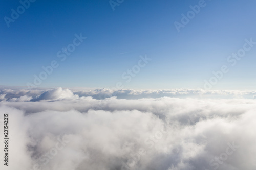 aerial view of the clouds © mariusz szczygieł