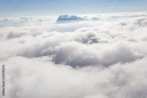 Obraz chmury z bliska