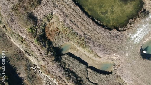 Survol des marais d'Oléron