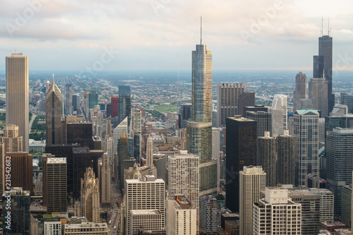 Chicago Skyline at Dusk 3