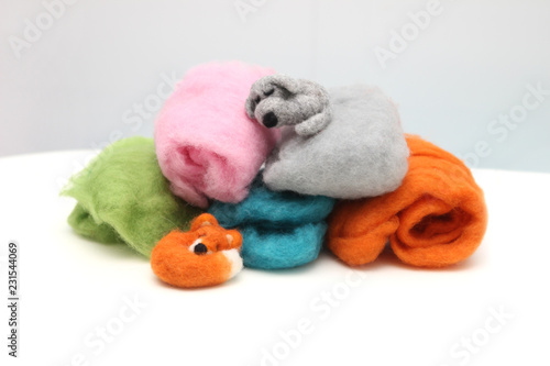 Wool for felting © nasty3a