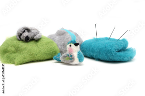 Wool for felting