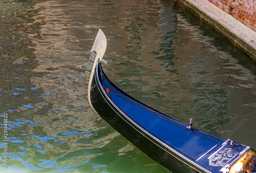 Gondola in the Venice canal