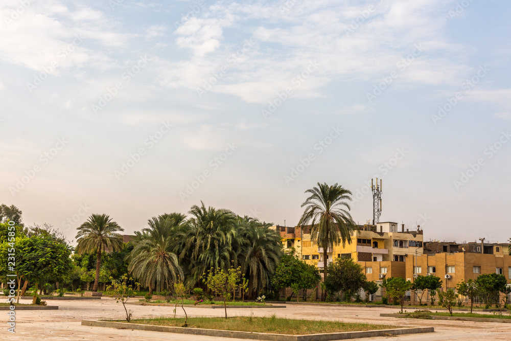 Fototapeta premium Building in city of Luxor