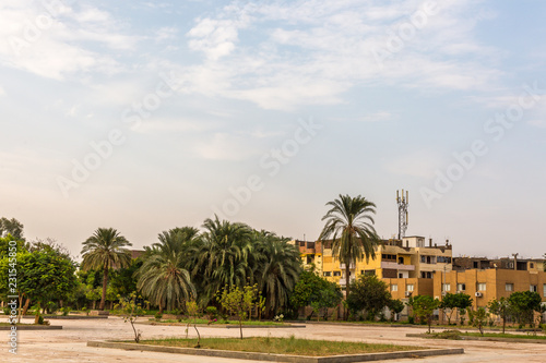 Building in city of Luxor © rninov