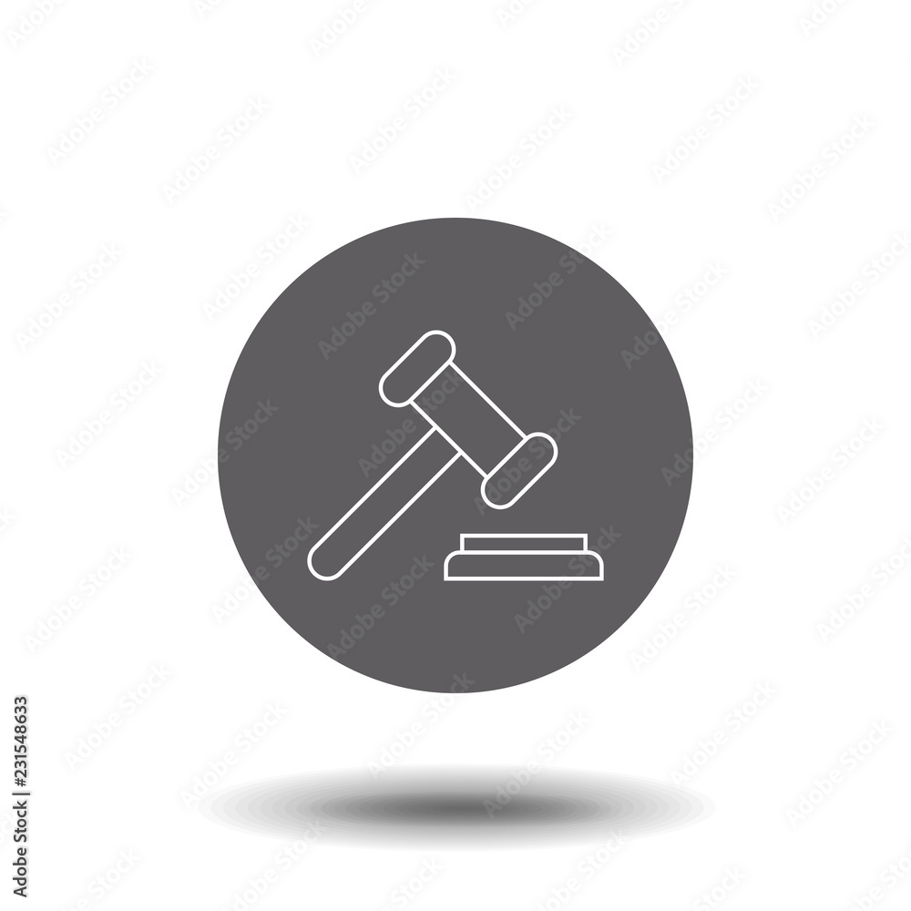 Auction hammer outline icon. linear style sign for mobile concept and web design. Judge Gavel simple line vector icon. Symbol, logo illustration. Auction hammer outline icon. linear style sign for mobile concept and web design. Judge Gavel simple line vector icon. Symbol, logo illustration.