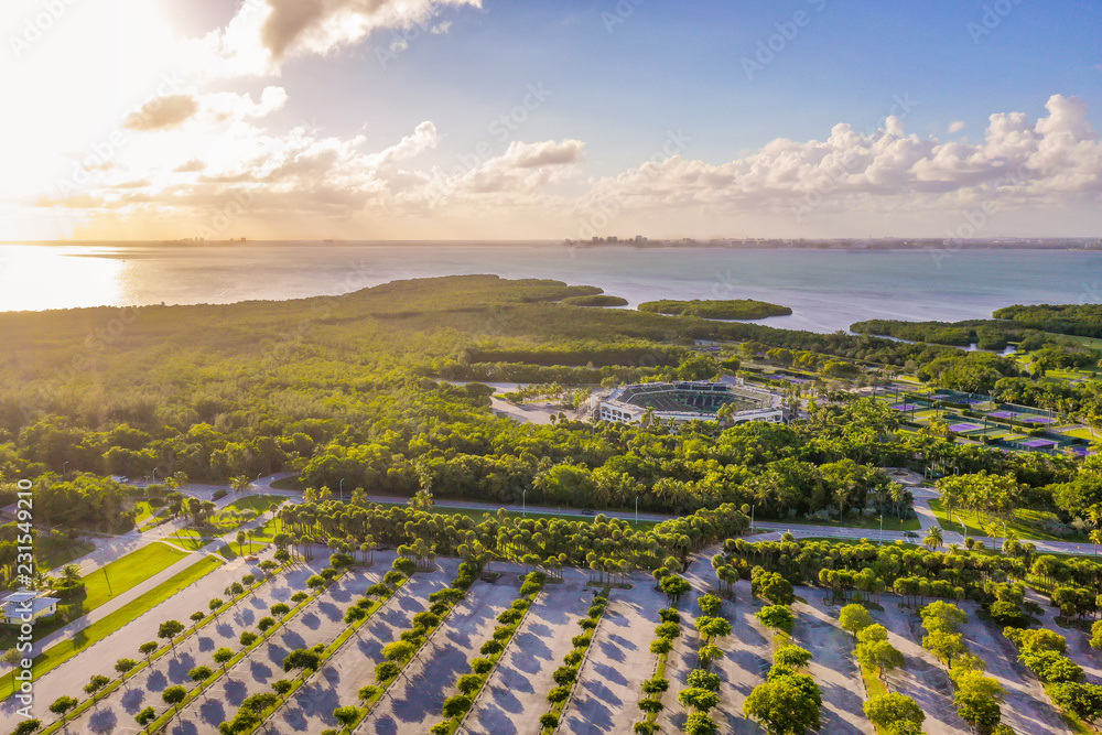 Obraz premium Miami Open Stadium Key Biscayne