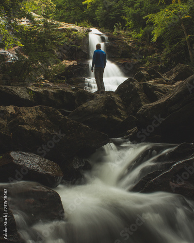 Wallpaper Mural checking out a waterfall Torontodigital.ca