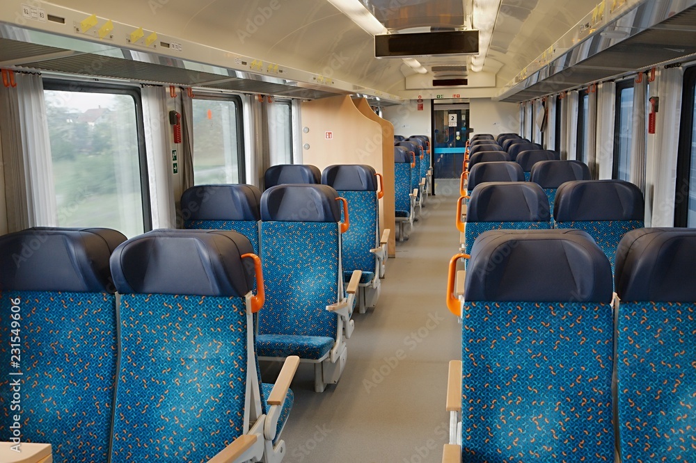 Passenger Train interior