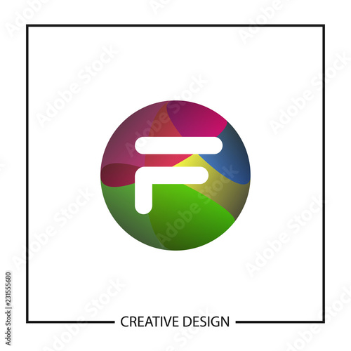 Free Download Initial Letter F Logo Template Vector Design - GFXLoad
