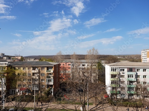 Old communist blocks in Iasi, Romania