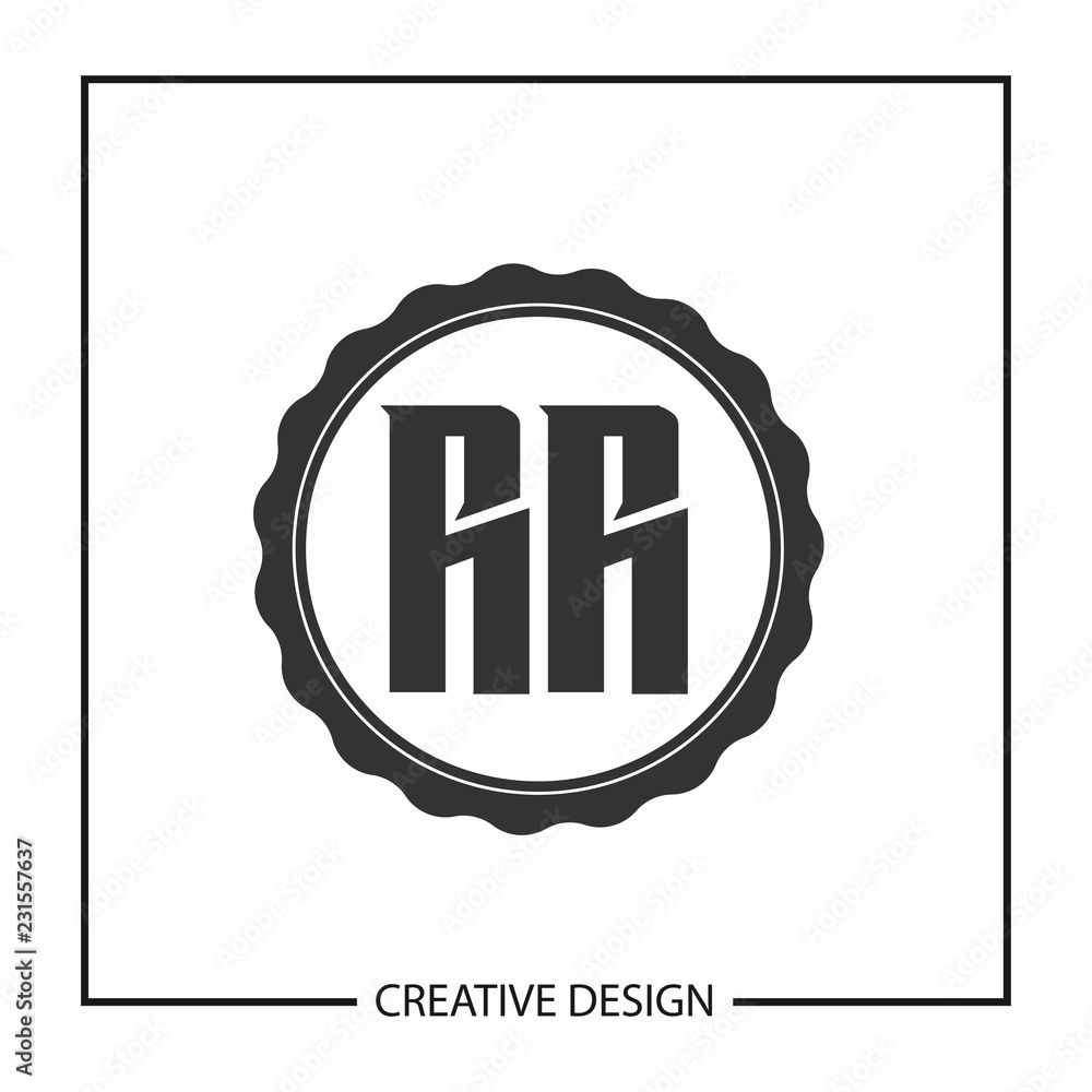 Initial Letter RR Logo Template Design Vector Illustration Initial Letter RR Logo Template Design Vector Illustration