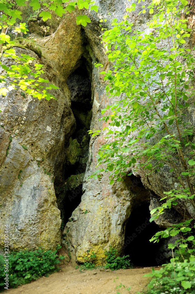 Gegenüber Burg Rabenstein, Fränkische Schweiz