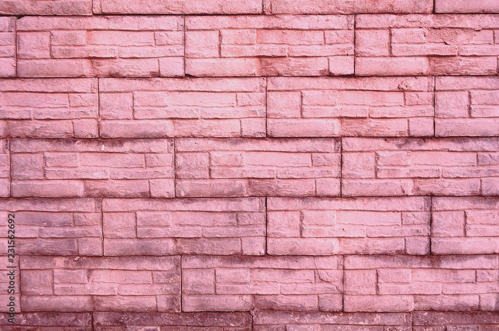 Obraz premium pink stone wall