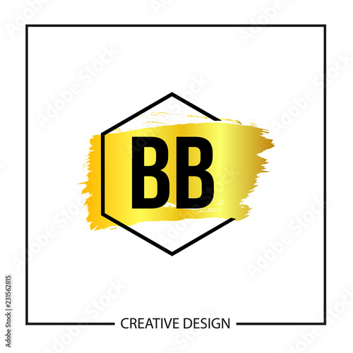 Initial Letter BB Logo Template Design Vector Illustration