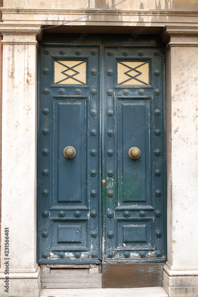 Door in Rome, Italy