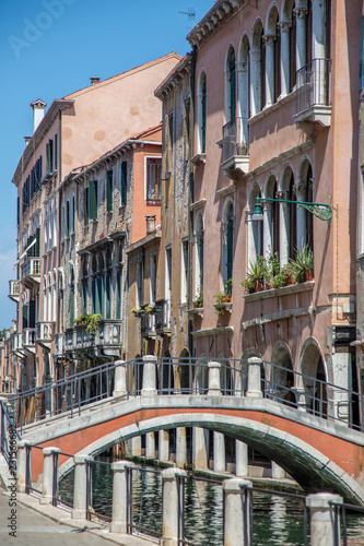 colorful houses in venice