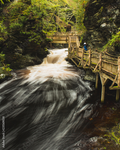 Wallpaper Mural quick moving waterfall Torontodigital.ca