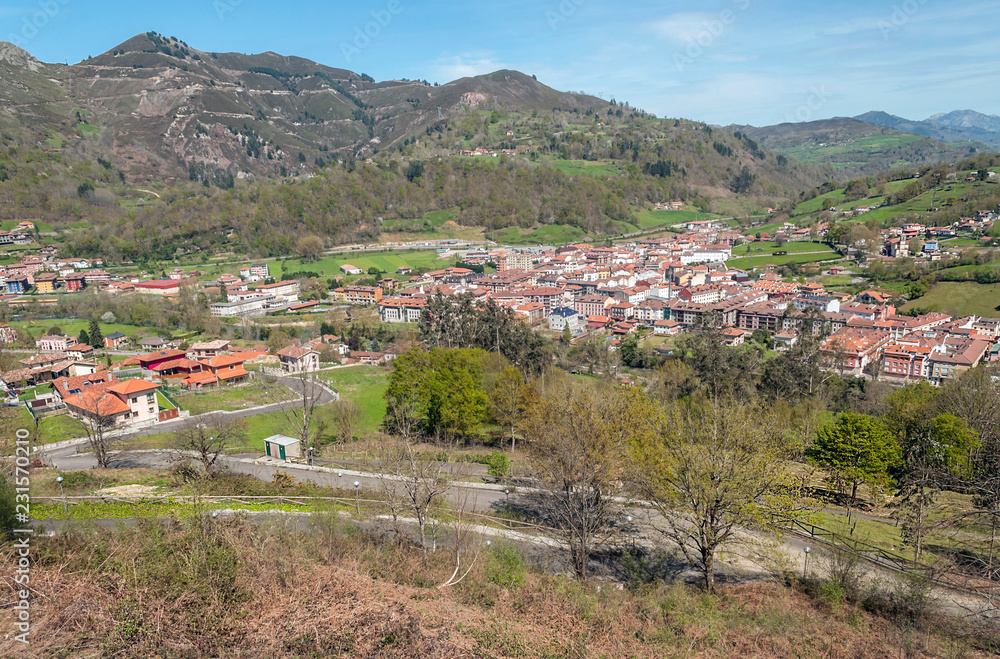 Cangas de Onis village in Asturias