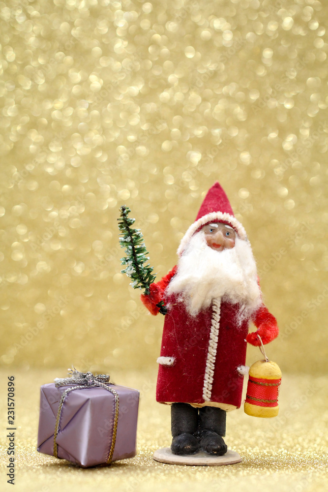 Glitzer, Weihnachtsmann, Engel, Geschenk Glitzer, Weihnachtsmann, Engel, Geschenk